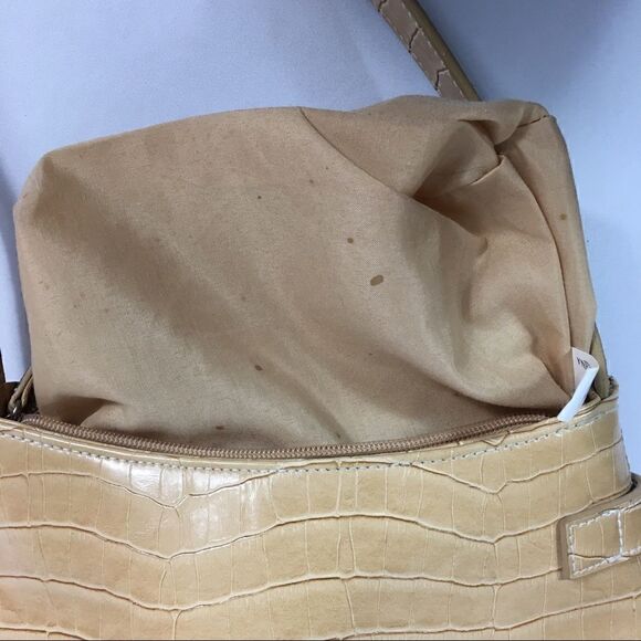‎Beige Faux Leather Small Shoulder Bag - Picture 7 of 8